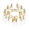 Cwi Lighting Orgue 42 Light Chandelier With Satin Gold Finish 1120P20-42-602 - alternate 2
